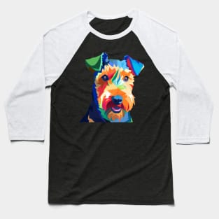 Welsh Terrier Pop Art - Dog Lover Gifts Baseball T-Shirt